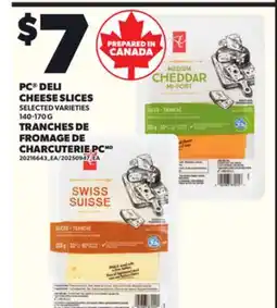 Independent City Market PC DELI CHEESE SLICES, 140-170 G offer