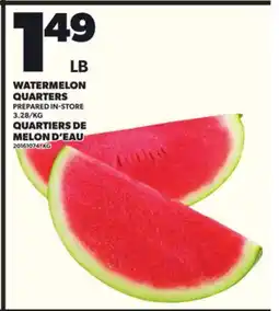 Independent City Market WATERMELON QUARTERS offer