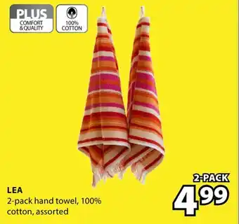 JYSK LEA 2-pack hand towel 2-pack offer