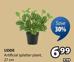 JYSK UDDE Artificial splatter plant offer