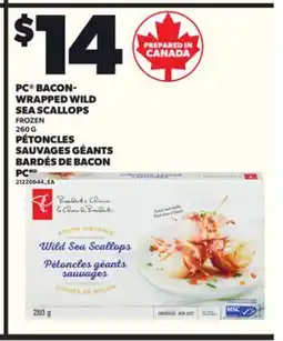 Independent City Market PC BACON WRAPPED WILD SEA SCALLOPS, 260 G offer