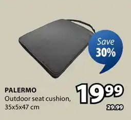 JYSK PALERMO Outdoor seat cushion offer