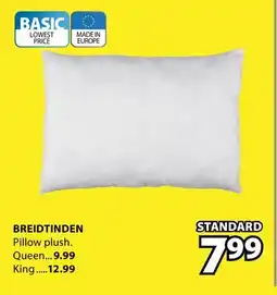 JYSK BREIDTINDEN Pillow plush Standard offer