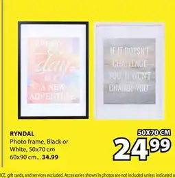 JYSK RYNDAL Photo frame offer