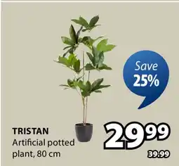 JYSK TRISTAN Artificial potted plant offer