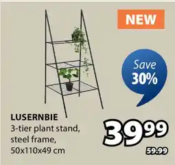 JYSK LUSERNBIE 3-tier plant stand offer