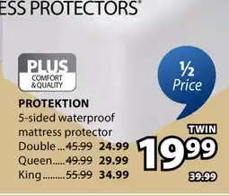 JYSK PROTEKTION 5-sided waterproof offer