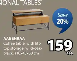 JYSK AABENRAA Coffee table offer