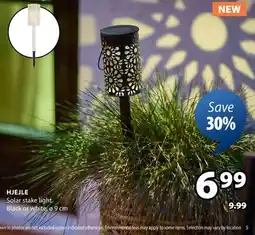 JYSK HJEJLE Solar stake light offer