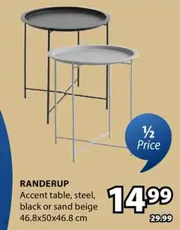 JYSK RANDERUP Accent table offer