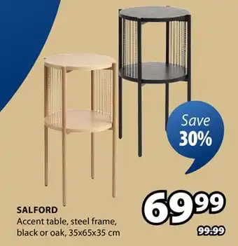 JYSK SALFORD Accent table offer