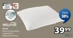 JYSK WELLPUR STRYN Memory foam pillow offer