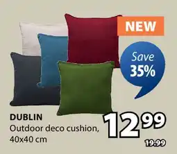 JYSK DUBLIN Outdoor deco cushion offer