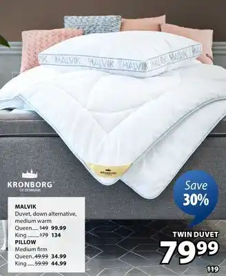 JYSK MALVIK Duvet offer