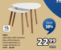 JYSK TAPS Side table offer