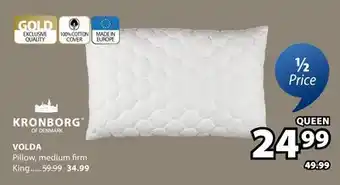 JYSK VOLDA Pillow, medium firm offer