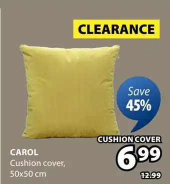 JYSK CAROL Cushion cover offer