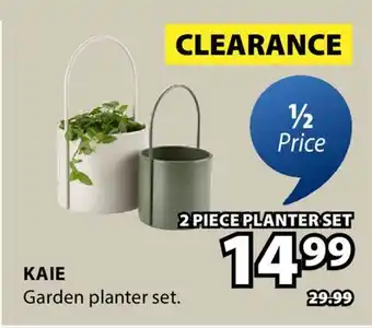JYSK KAIE Garden planter set offer
