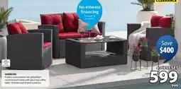 JYSK HAMBURG 4-piece conversation set offer