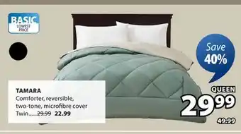 JYSK TAMARA Comforter reversible offer