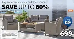 JYSK VEN 4-piece conversation set offer