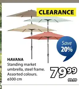 JYSK HAVANA Standing market offer