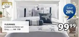 JYSK FLEURINES 6-piece comforter set offer