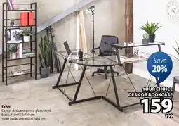 JYSK EVAN Corner desk offer