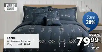 JYSK LAZIO 6-piece comforter set offer