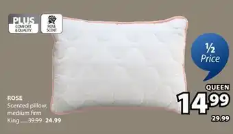 JYSK ROSE Scented pillow offer