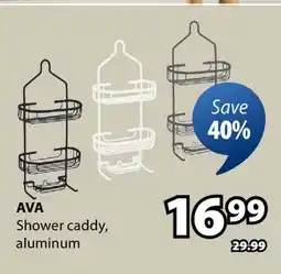 JYSK AVA Shower caddy, aluminum offer