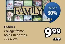 JYSK FAMILY Collage frame offer