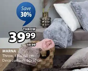 JYSK MARNA Throw offer