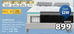 JYSK SCANDI BLAK Spring mattress-in-a-box offer