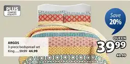 JYSK ARGOS 3-piece bedspread set offer