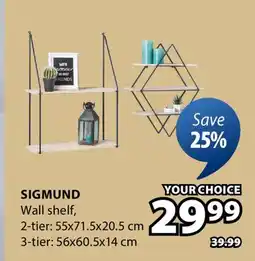 JYSK SIGMUND Wall shelf offer