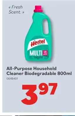 Matériaux Pont Masson All-Purpose Household Cleaner Biodegradable 800ml offer