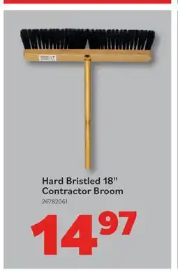 Matériaux Pont Masson Hard Bristled 18 Contractor Broom offer