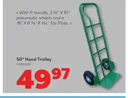 Matériaux Pont Masson Hand Trolley - 50 - Green offer