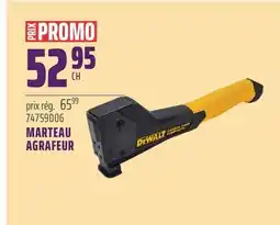Gagnon - La Grande Quincaillerie MARTEAU AGRAFEUR DEWALT offer