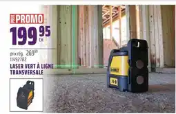 Gagnon - La Grande Quincaillerie LASER VERT À LIGNE TRANSVERSALE DEWALT offer