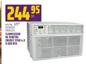 Gagnon - La Grande Quincaillerie CLIMATISEUR DE FENÊTRE ENERGY STAR 4.0 8 000 BTU offer