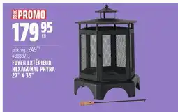 Gagnon - La Grande Quincaillerie FOYER EXTÉRIEUR HEXAGONAL PHYRA 27 X 35 offer