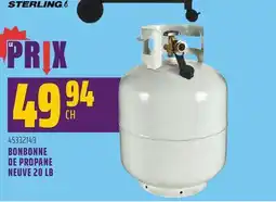 Gagnon - La Grande Quincaillerie BONBONNE DE PROPANE NEUVE 20 LB STERLING offer