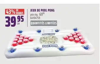 Gagnon - La Grande Quincaillerie JEUX DE POOL PONG offer