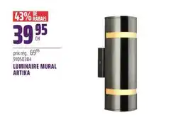 Gagnon - La Grande Quincaillerie LUMINAIRE MURAL ARTIKA offer