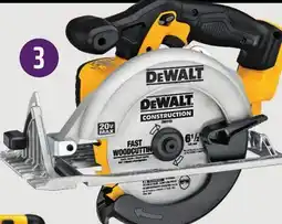 Gagnon - La Grande Quincaillerie SCIE CIRCULAIRE SANS FIL 6 1/2 20V MAX DEWALT offer