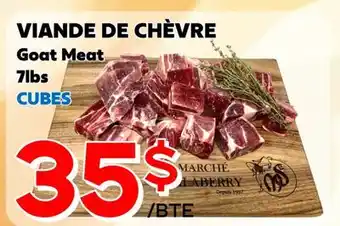 Marche Salaberry VIANDE DE CHÈVRE offer