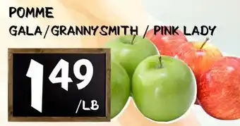Marche Salaberry POMME GALA / GRANNYSMITH / PINK LADY offer