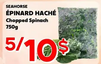 Marche Salaberry SEAHORSE ÉPINARD HACHÉ offer
